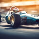 Formula 43 racing wheels on high-performance car