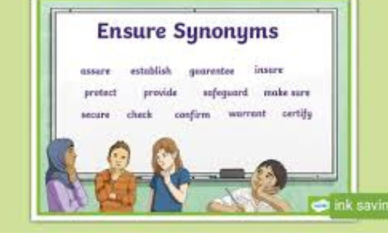 Ensure Synonym: Best Alternatives to Use in Writing and Speech