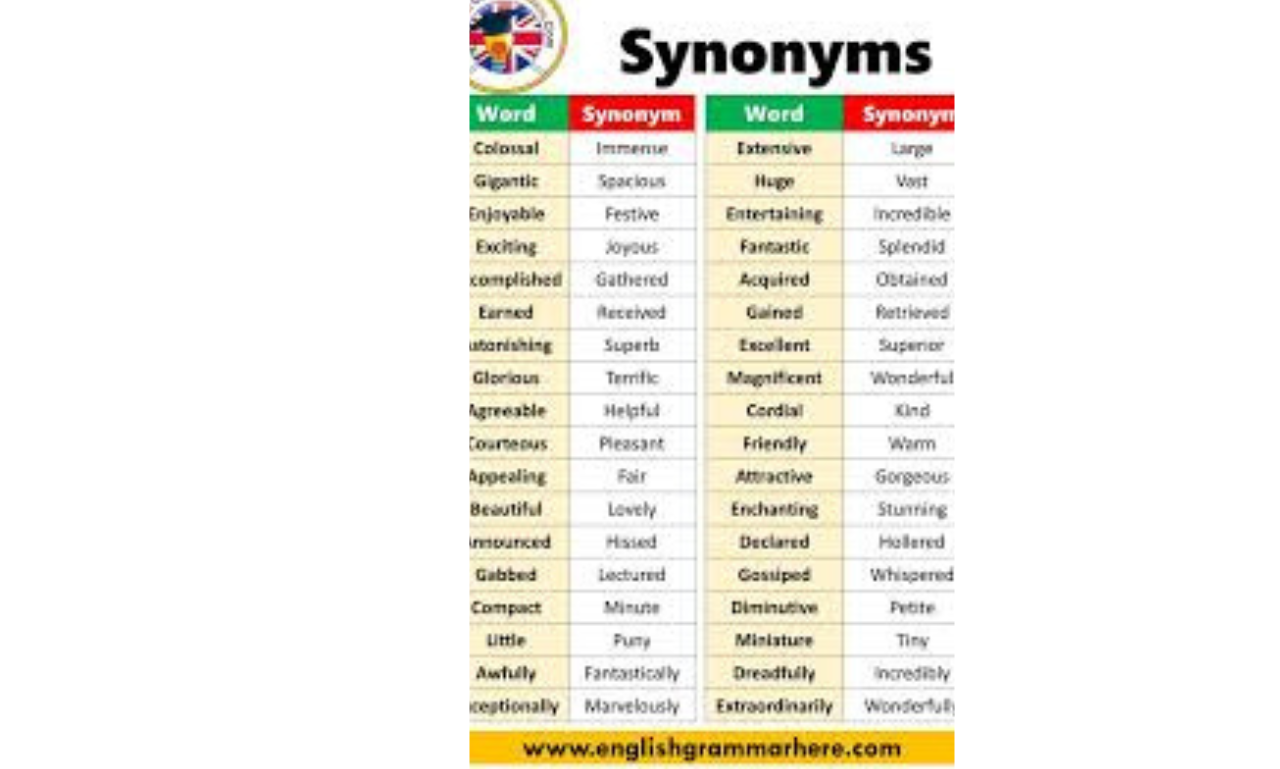 Understanding Synonyms: The Power of Language Variety